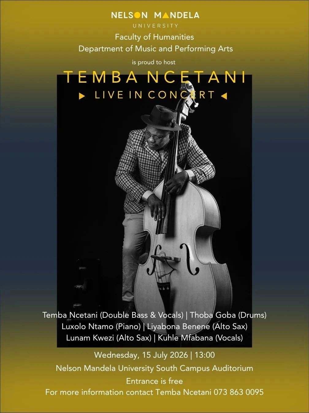 Temba Ncetani - Free Celebratory Concert