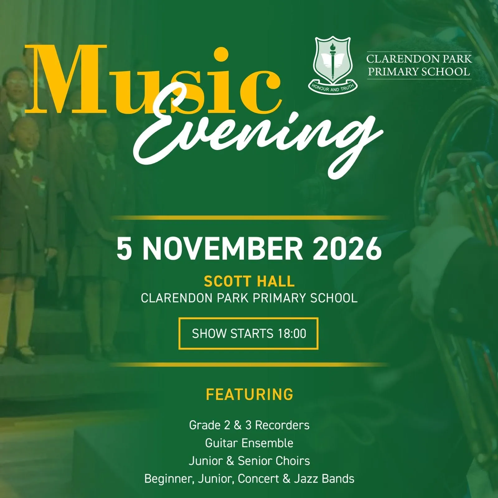 Clarendon Park Primary School - Music Evening